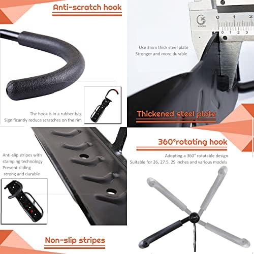 Vue 6 de Support Mural Pour Scooter