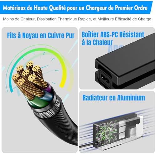 Vue 4 de Chargeur Trotinette Electrique