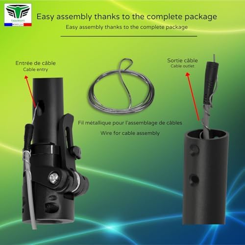 Vue 7 de Potence Complet Pour Trottinette