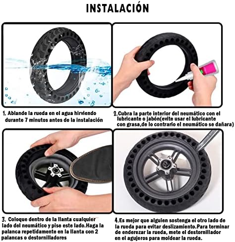 Vue 6 de Pneu Plein Xiaomi