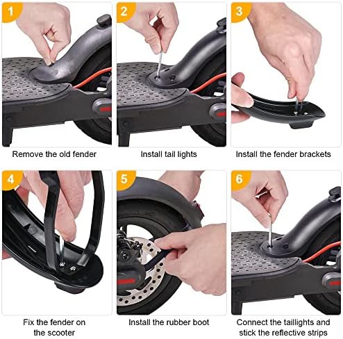 Vue 7 de Ainiv Garde Boue Pour