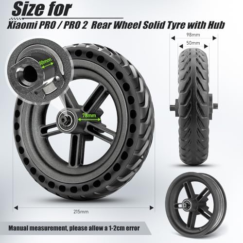 Vue 5 de Roue Arriere Pour Scooter