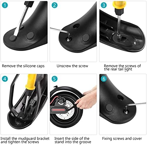 Vue 5 de Garde Boue Arriere Pour