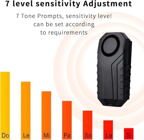 Vue 4 de Qumox Alarme Antivol Db