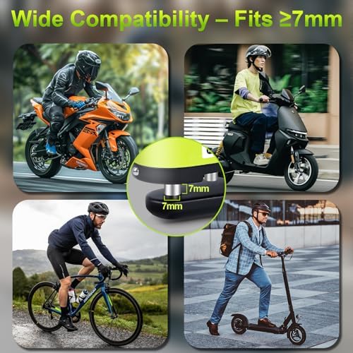 Vue 6 de Antivol Moto Antivol De