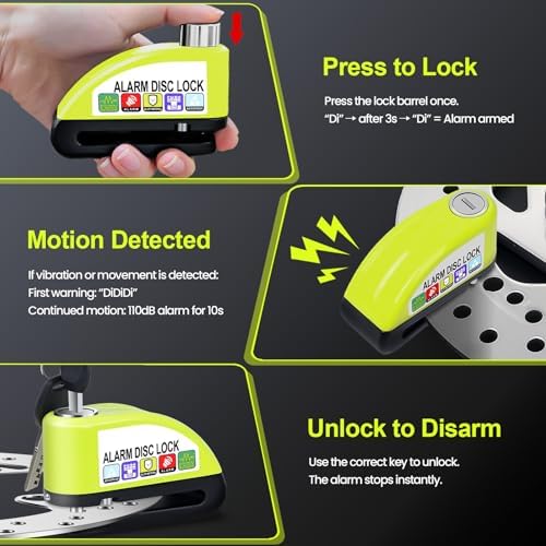 Vue 7 de Antivol Moto Antivol De