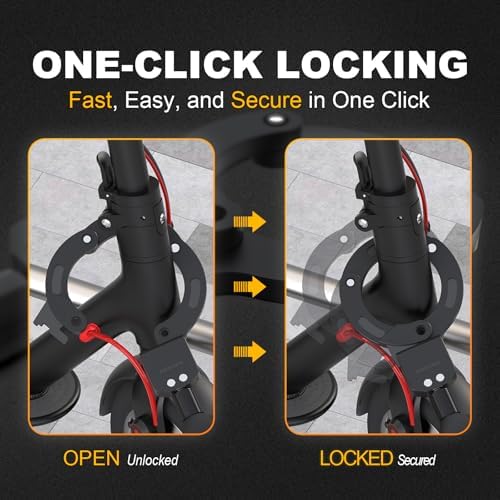 Vue 4 de Antivol Trottinette Electrique Antivol