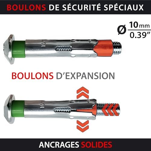 Vue 5 de Kraser Krb Ancrage Moto