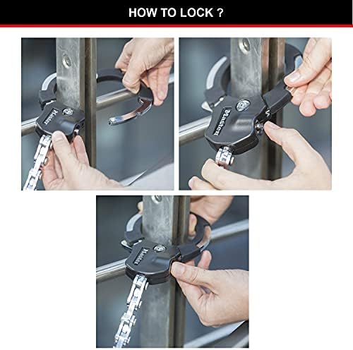 Vue 6 de Master Lock Antivol Trottinette