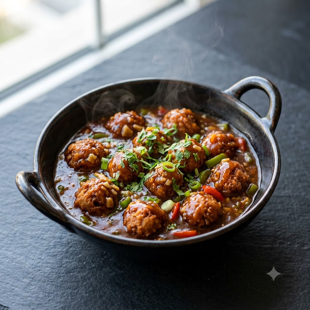 Veg Manchurian (Gravy)