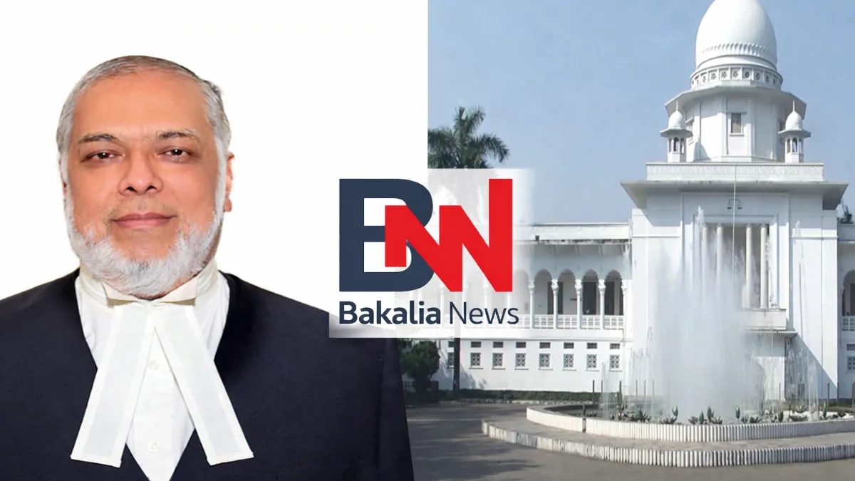 দেশের ২৬তম প্রধান বিচারপতি হলেন জুবায়ের রহমান চৌধুরী