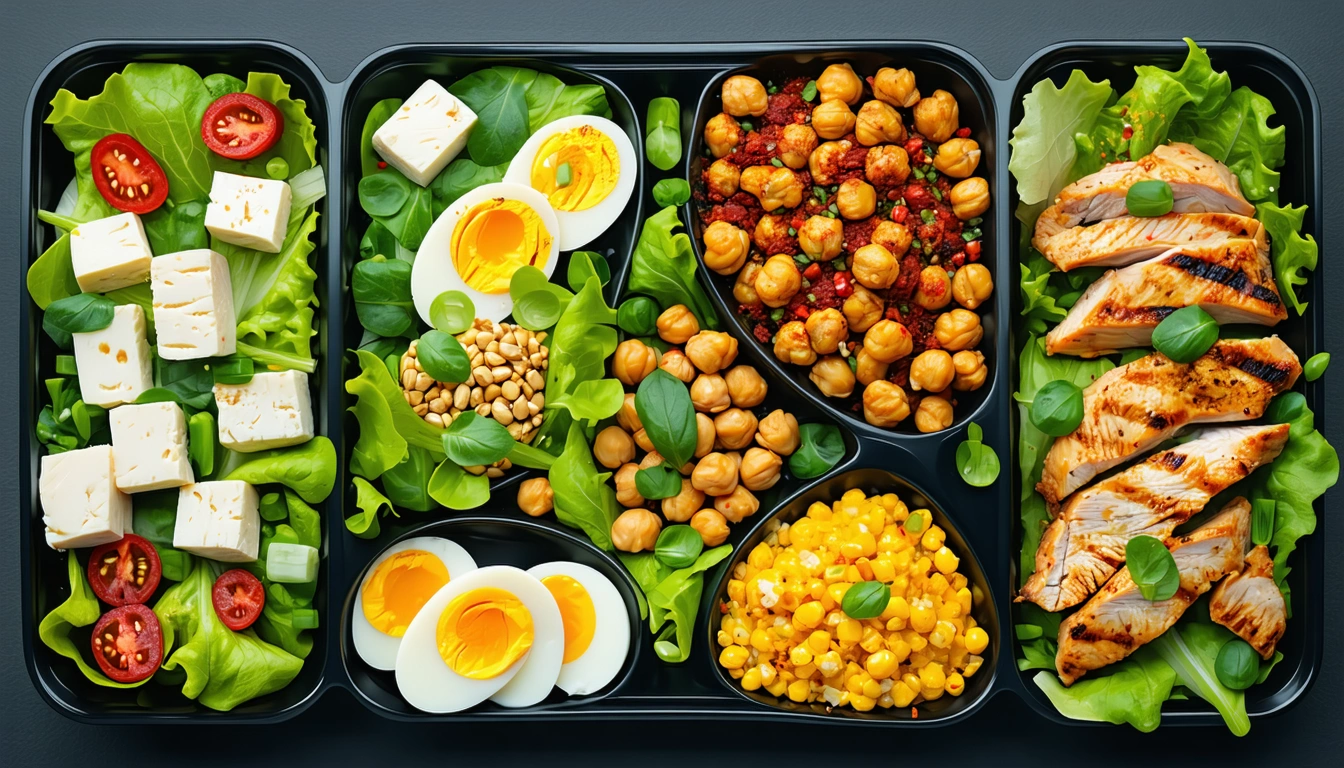 The Indian Twist: Unleashing Protein Power in Your Salad