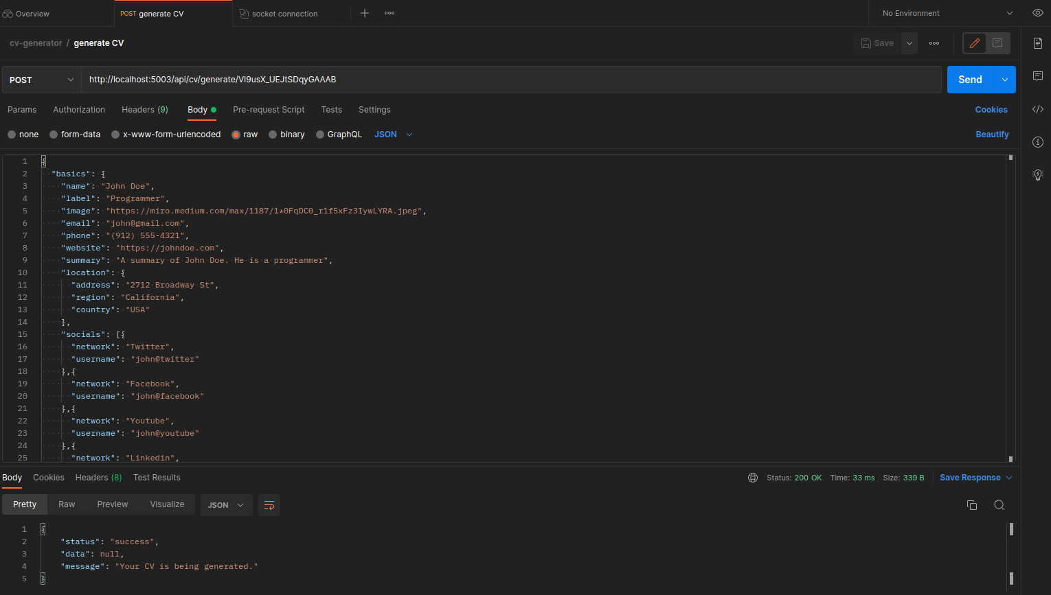 Github Aanandbhandari Cv Generator