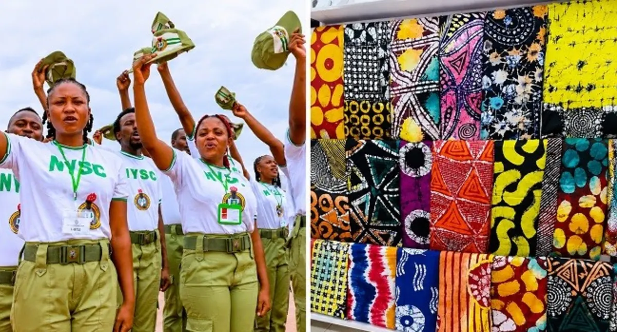FG Replaces NYSC Khaki With Adire Amid Nationwide Backlash