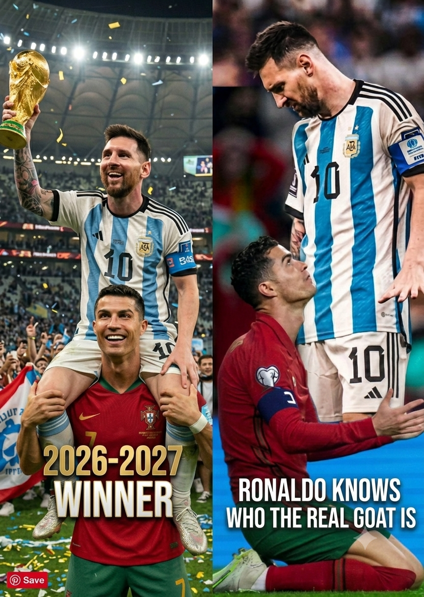 Cristiano Ronaldo and Lionel Messi GOAT debate image