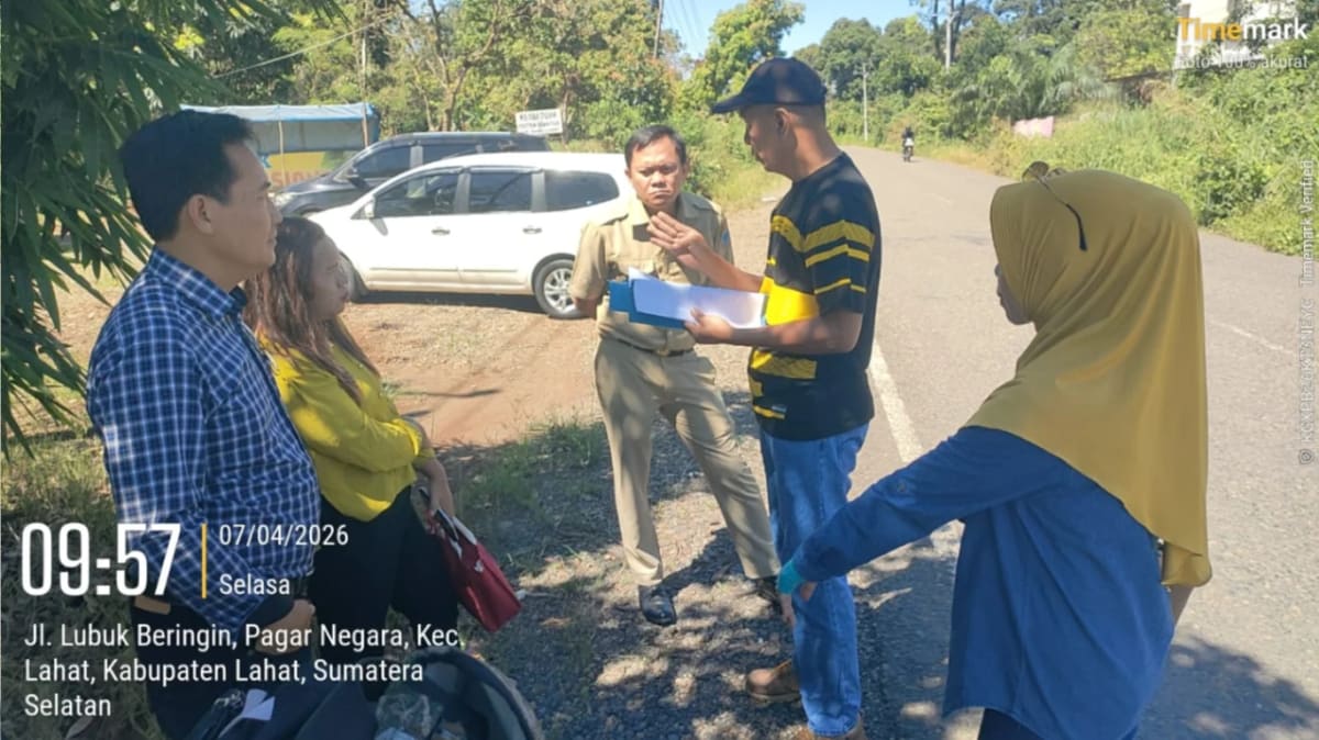 BPN Lahat, BPN Sumsel dan Kementerian ATR/BPN Tak Hadiri Mediasi Lapangan yang Disepakati di PN Lahat