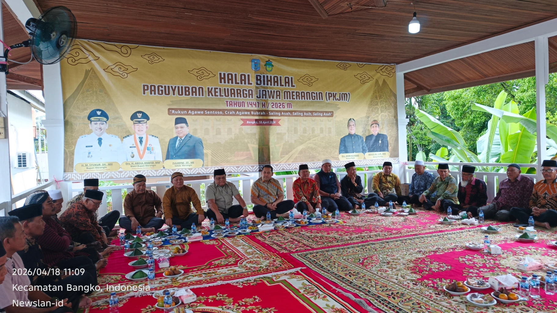 PKJM MENGADAKAN ACARA HALAL BIHALAL TAHUN 1447 H / 2026 M DI HALAMAN RUMAH DINAS WAKIL BUPATI