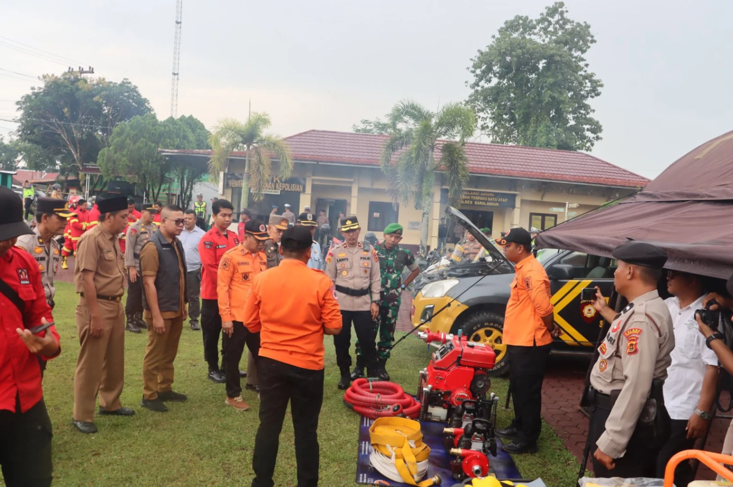 Apel Kesiapsiagaan Karhutla 2026, Polres Sarolangun Perkuat Sinergi Lintas Instansi