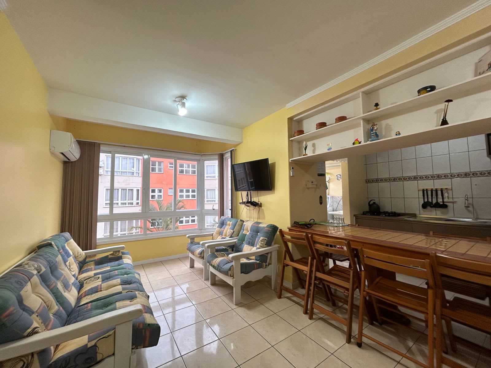 Apartamento 1 Dorm Mobiliado a 200m do Mar Capão Novo