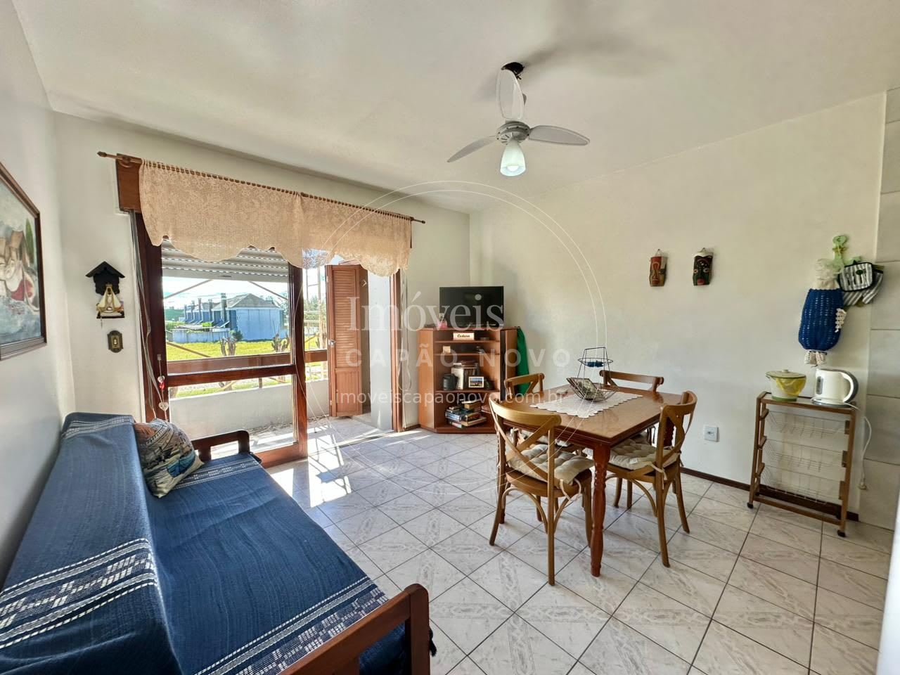 Apartamento 1 Dormitório Pé na Areia na Beira Mar de Capão Novo