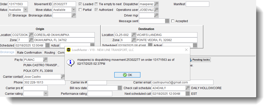 Error Message Screenshot