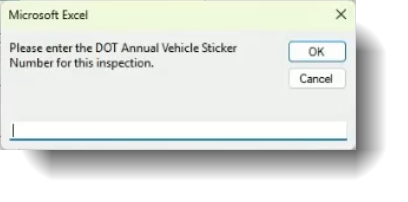 Entering DOT Sticker Number Screenshot 2