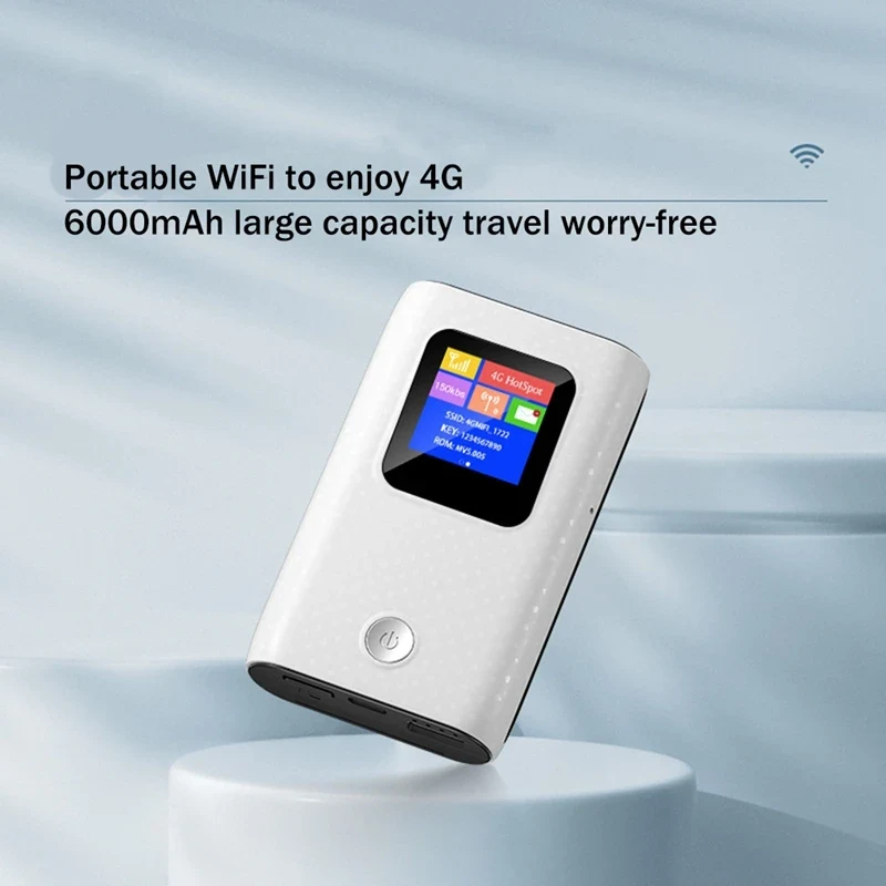 4G LTE Router 6000MAh Power Bank Router - image 1