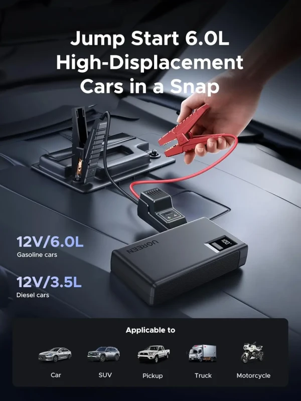 ump Starter Power Pack 1000A - image 3