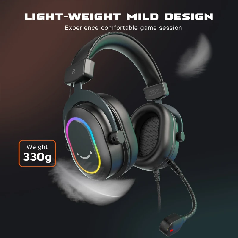 Dynamic RGB Gaming Headset - image 3