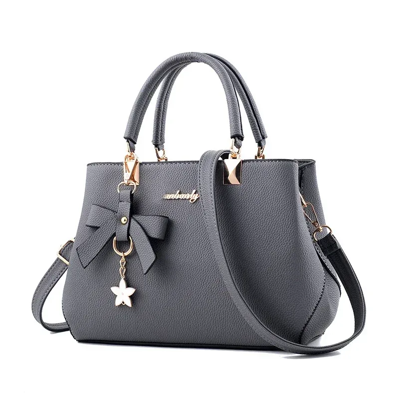 Women Messenger Bags With Flower Pendant Office - image 1