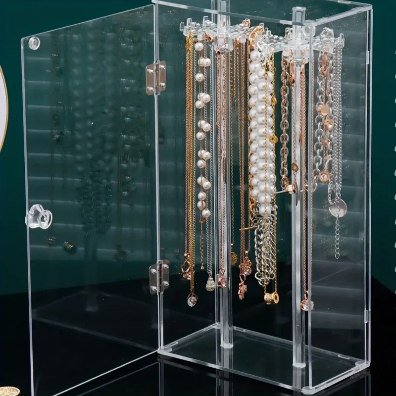 1pc Acrylic Necklace Storage Box - image 1