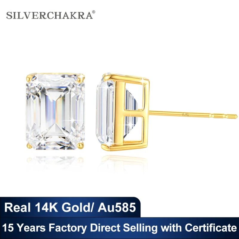 14k Gold Moissanite - image 1
