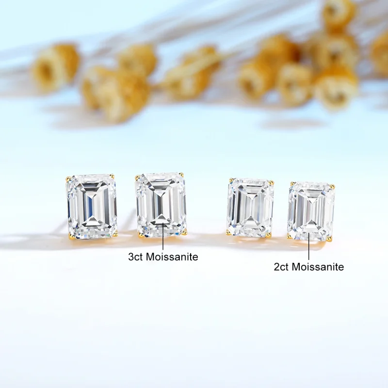 14k Gold Moissanite - image 2