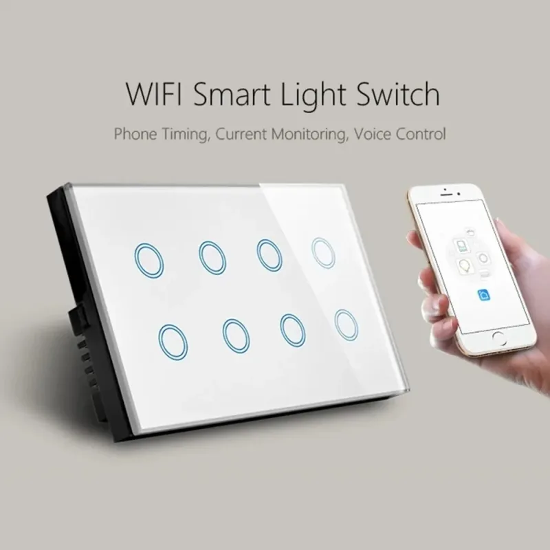 Wifi Smart Touch Light Wall Switch - image 3