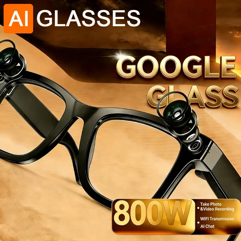 800W HD AI Smart Bluetooth Glasses - image 1