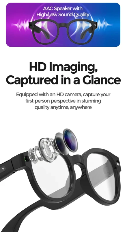 Xiaomi 8MP Recording Cam Sunglasses - image 2