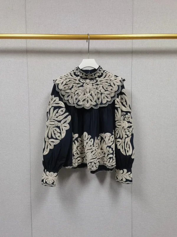 Retro Patterned Embroidered Women Lantern - image 1