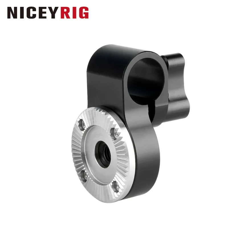 NICEYRIG Rosette Adapter with 15mm Single Rod Clamp - image 1