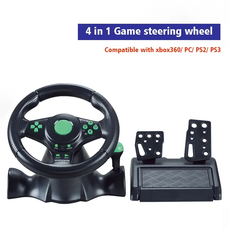 DATA FROG Racing Steering Wheel with Vibration - image 3