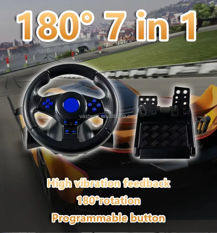 Newest Gaming Racing Steering Wheel - image 1