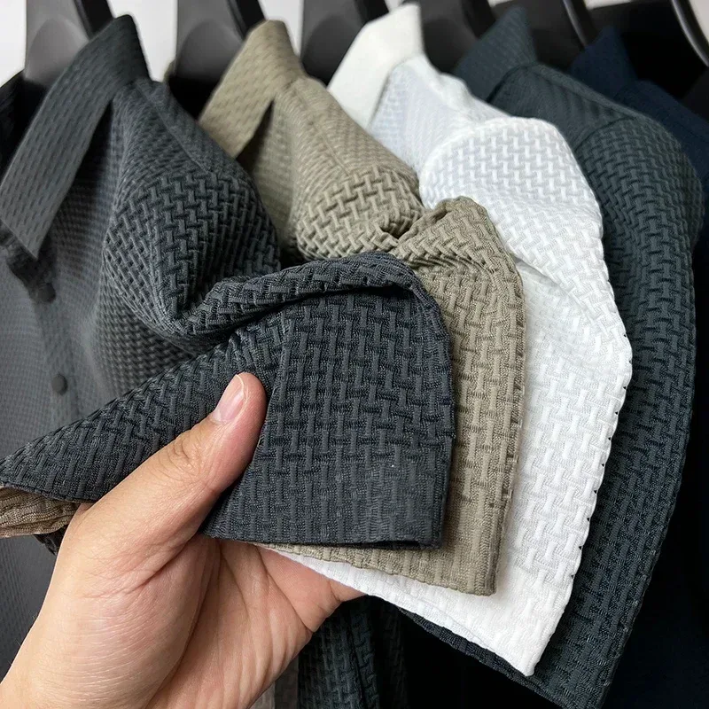 Brand Clothes Summer New Men's Short Sleeve - image 3