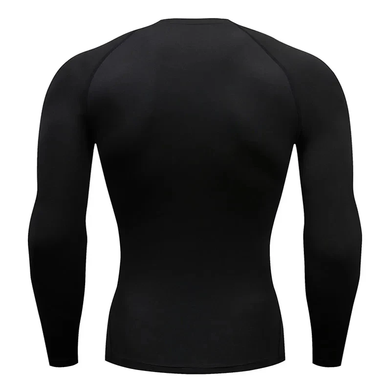Spider Print Long Sleeve Compression Shirts - image 2