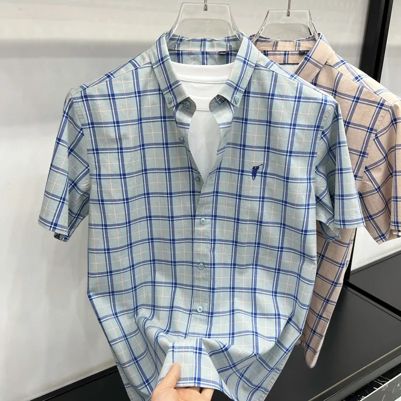Paul's Plaid Short Sleeve Shirt - image 3