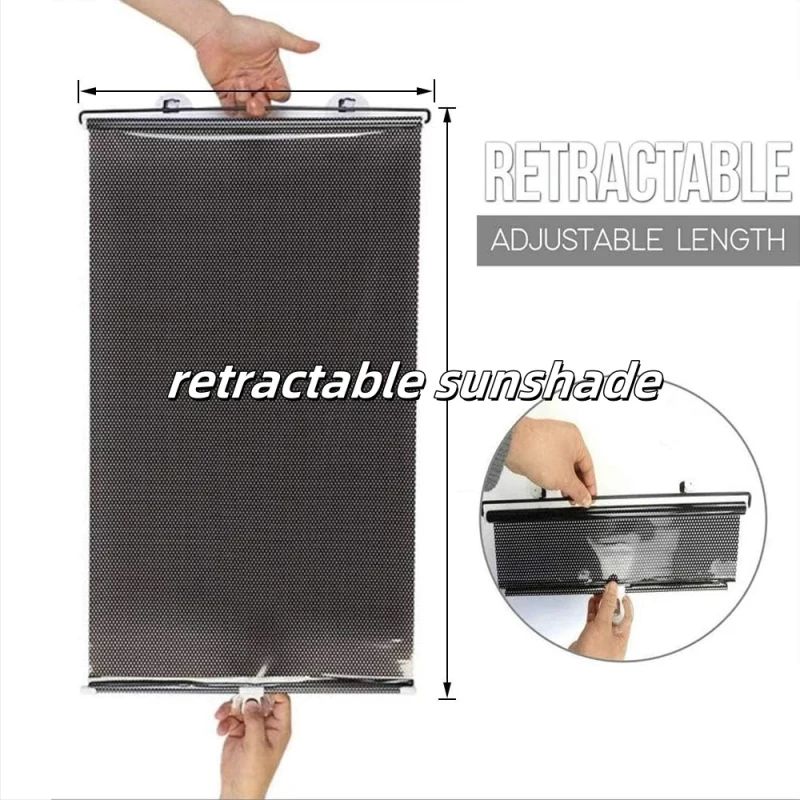 Retractable Sunshade Roller Blinds - image 1