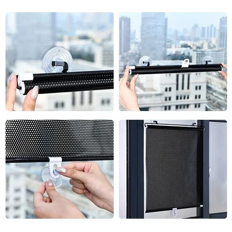 Retractable Sunshade Roller Blinds - image 3
