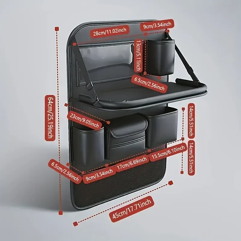 PU Leather Cars Seat Back Organizer - image 2