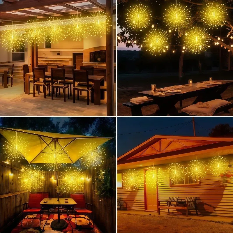 Solar Hanging Firework Lights - image 2