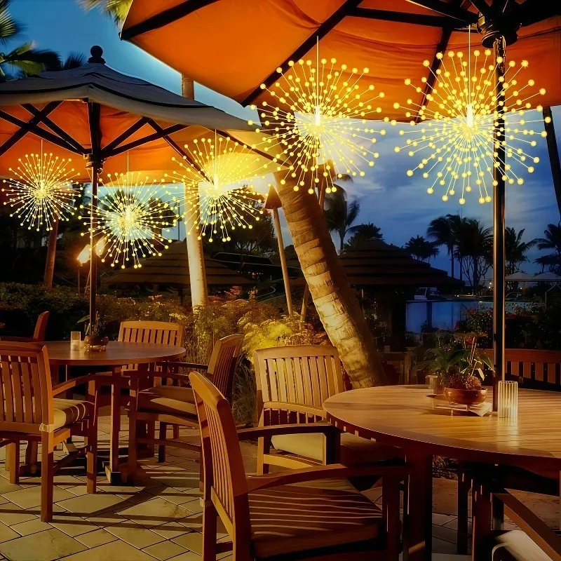 Solar Hanging Firework Lights - image 3
