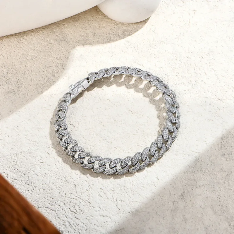 DVVS1 Full Moissanite Cuba Chain - image 3