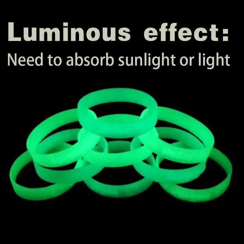 100pcs/50pcs Custom Silicone Bracelets - image 2